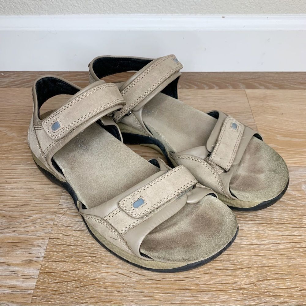 Soft Shoe by Medicus Sand Adjustable Strap Sandals, Size 7
